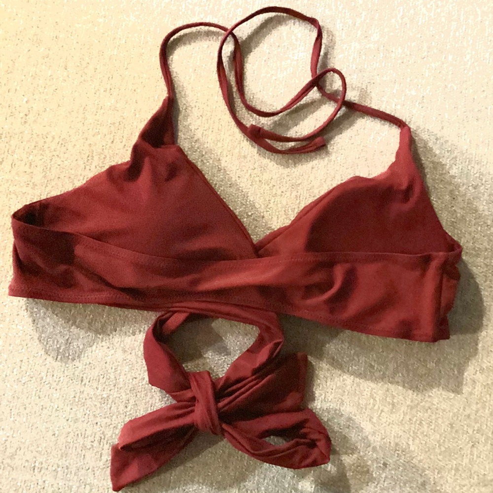 SHEKINI wrap around bikini top